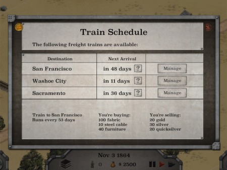 1849: Nevada Silver Screenshot #3