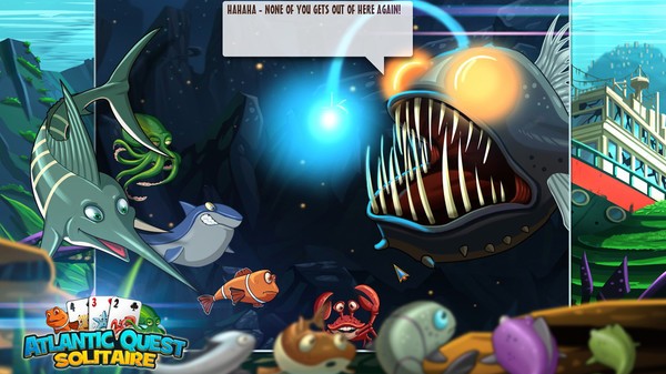 Atlantic Quest Solitaire Screenshot #1