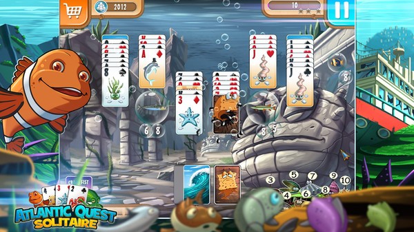 Atlantic Quest Solitaire Screenshot #2
