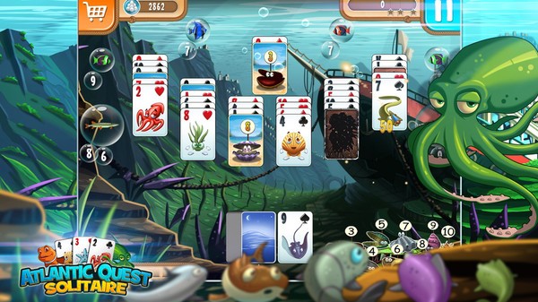 Atlantic Quest Solitaire Screenshot #3