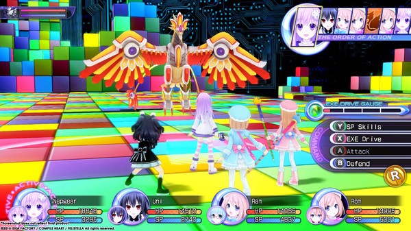 Hyperdimension Neptunia Re;Birth2: Sisters Generation Screenshot #1
