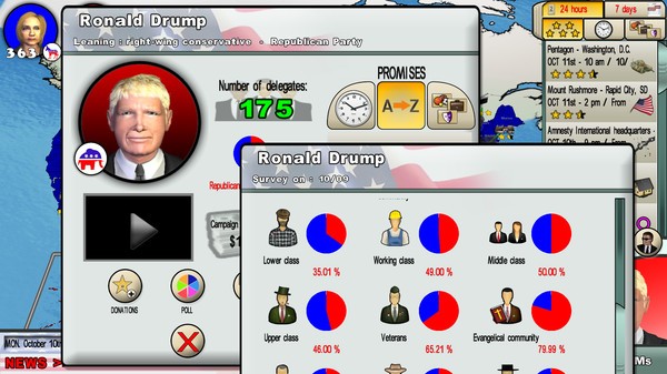 The Race for the White House 2016 Screenshot #2
