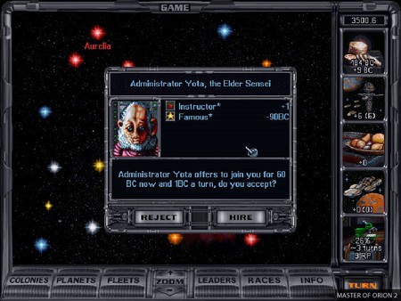 Master of Orion 1 Screenshot #3