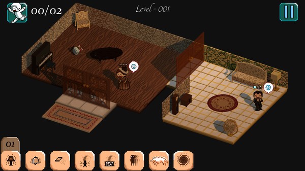 Poltergeist: A Pixelated Horror Screenshot #1