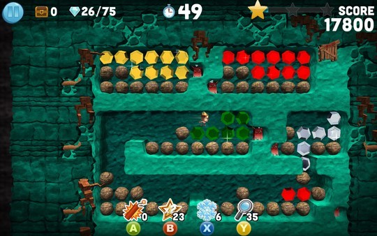 Boulder Dash - 30th Anniversary Screenshot #1