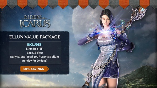 Riders of Icarus Ellun Value Package Screenshot #1