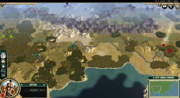 Sid Meier's Civilization V: Scrambled Continents Map Pack Screenshot #2