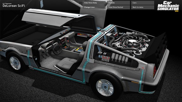 Car Mechanic Simulator 2015 - DeLorean Screenshot #3