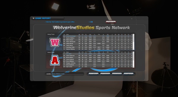 Draft Day Sports College Basketball 3 Screenshot #1