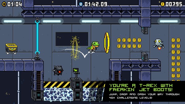 JumpJet Rex Screenshot #1