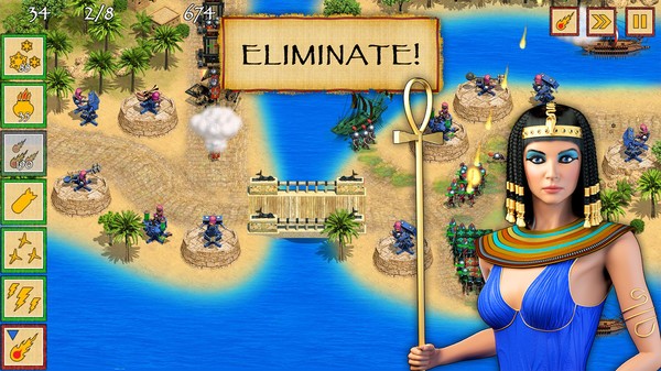 Defense of Egypt: Cleopatra Mission Screenshot #1