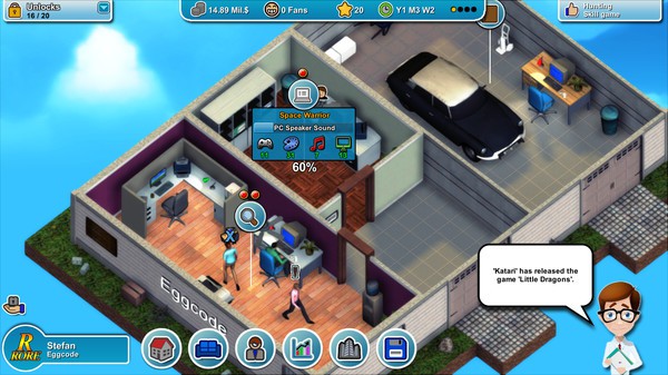 Mad Games Tycoon Screenshot #2