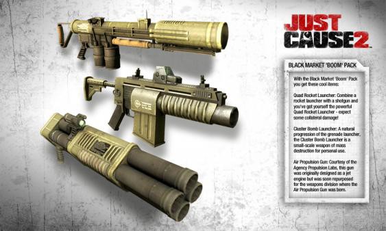 Just Cause 2 - Black Market Boom Pack DLC Screenshot #1