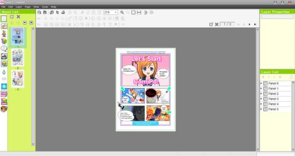 Manga Maker Comipo Screenshot #3