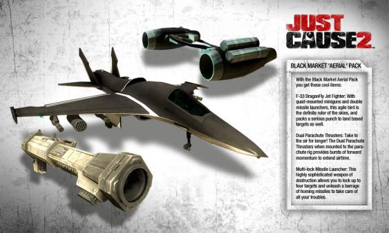 Just Cause 2: Black Market Aerial Pack DLC Screenshot #1
