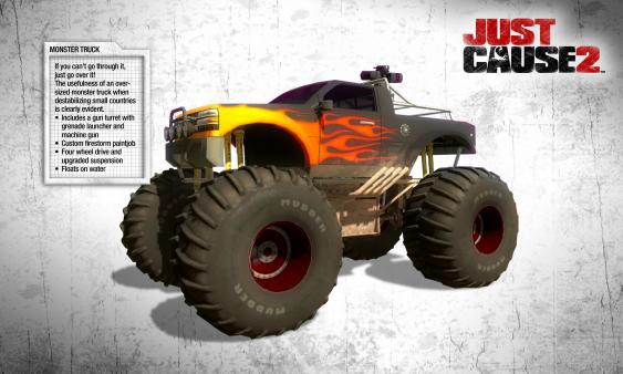 Just Cause 2: Monster Truck DLC Screenshot #1