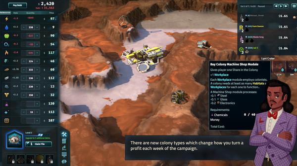 Offworld Trading Company - The Patron and the Patriot DLC Screenshot #2