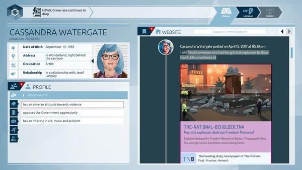 Orwell Screenshot #1
