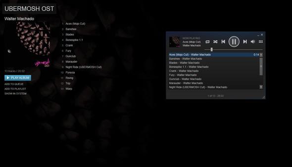 UBERMOSH: Original Soundtrack Screenshot #1