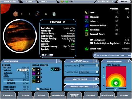 Master of Orion 3 Screenshot #1