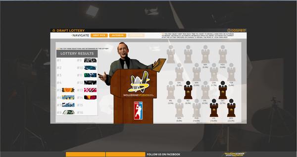 Draft Day Sports: Pro Basketball 2017 Screenshot #2