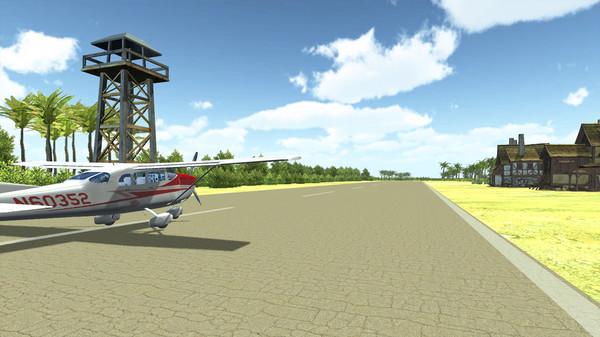 Island Flight Simulator Screenshot #1