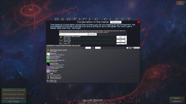 Particle Fleet: Emergence - Corporate Bonus Screenshot #1