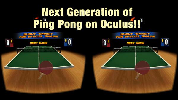 VR Swing Table Tennis Oculus Screenshot #2