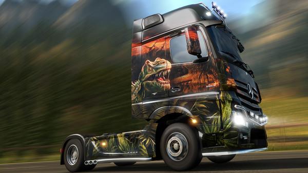 Euro Truck Simulator 2 - Prehistoric Paint Jobs Pack Screenshot #1