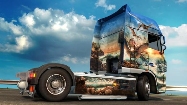 Euro Truck Simulator 2 - Prehistoric Paint Jobs Pack Screenshot #3
