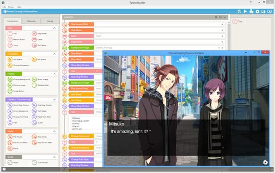 TyranoBuilder Visual Novel Studio Screenshot #2