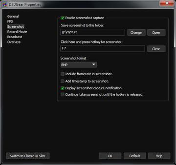 D3DGear - Game Recording and Streaming Software Screenshot #2