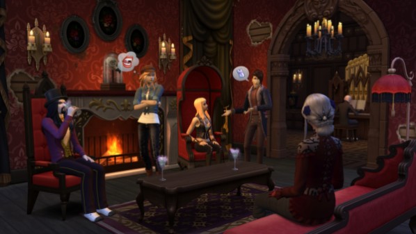 Die Sims 4 - Bundle Pack 4: Vampire, Kinderzimmer- & Gartenspaß Accessoires Screenshot #3