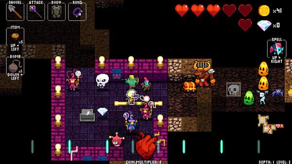 Crypt of the NecroDancer: AMPLIFIED Screenshot #1