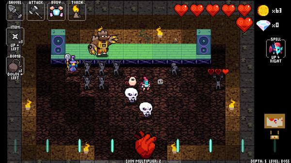Crypt of the NecroDancer: AMPLIFIED Screenshot #2
