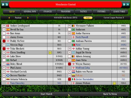 Global Soccer Manager Screenshot #1