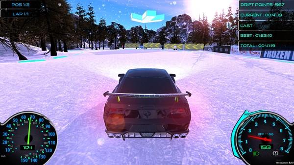 Frozen Drift Race Screenshot #1