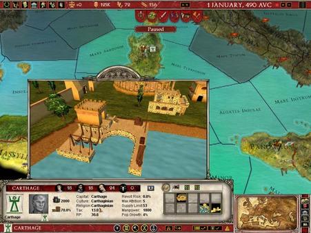 Europa Universalis: Rome - Gold Edition  Screenshot #3