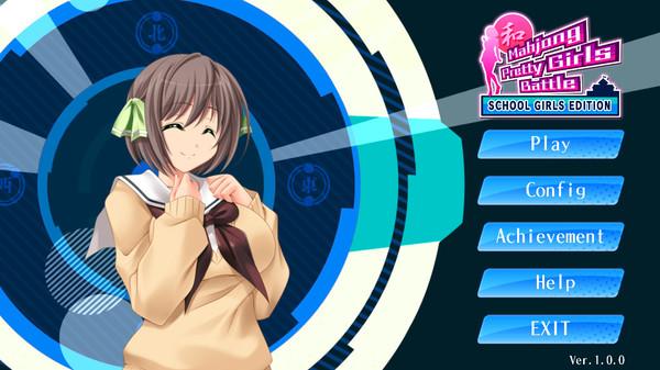Mahjong Pretty Girls Battle : School Girls Edition Screenshot #1