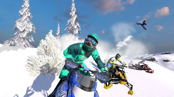 Snow Moto Racing Freedom Screenshot #1