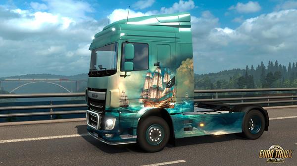Euro Truck Simulator 2 - Pirate Paint Jobs Pack Screenshot #2