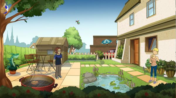 Sandra and Woo in the Cursed Adventure Screenshot #1