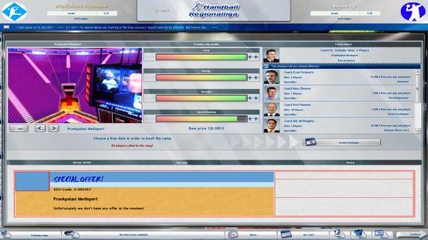 Handball Manager - TEAM Screenshot #2