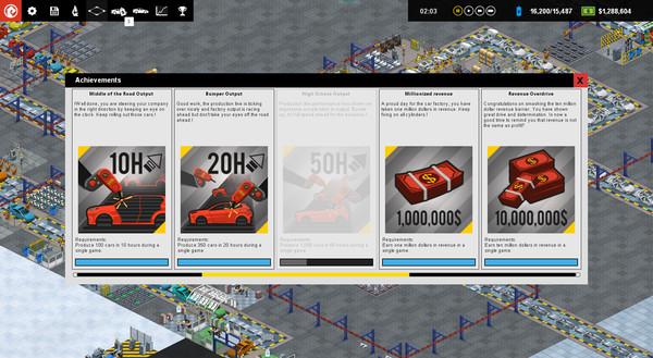 Production Line: Car Factory Simulation Screenshot #2