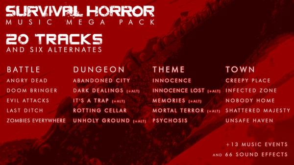 RPG Maker VX Ace - Survival Horror Music Pack Screenshot #2