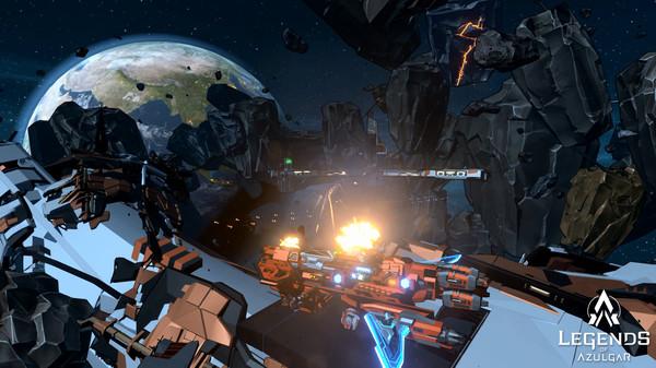 Space Conflict - Legends of Azulgar Screenshot #1