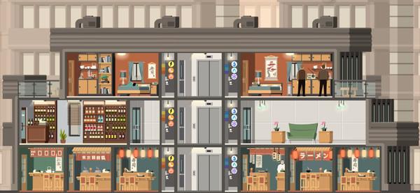 Project Highrise: Tokyo Towers Screenshot #1