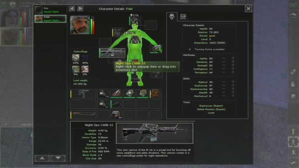 Jagged Alliance - Back in Action: Night Specialist Kit DLC Screenshot #2