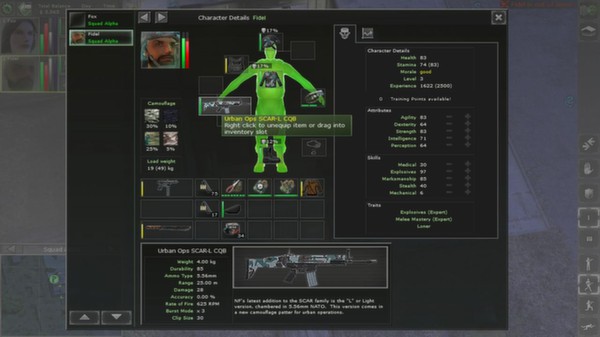 Jagged Alliance: Back in Action DLC: Urban Specialist Kit Screenshot #3