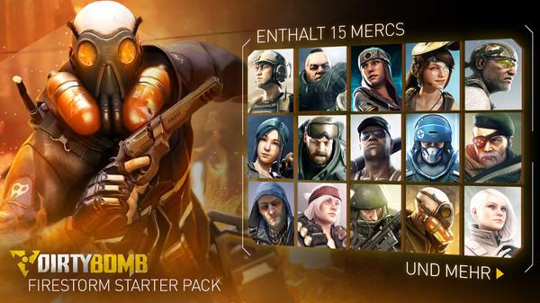 Dirty Bomb - Firestorm Starter Pack Screenshot #1